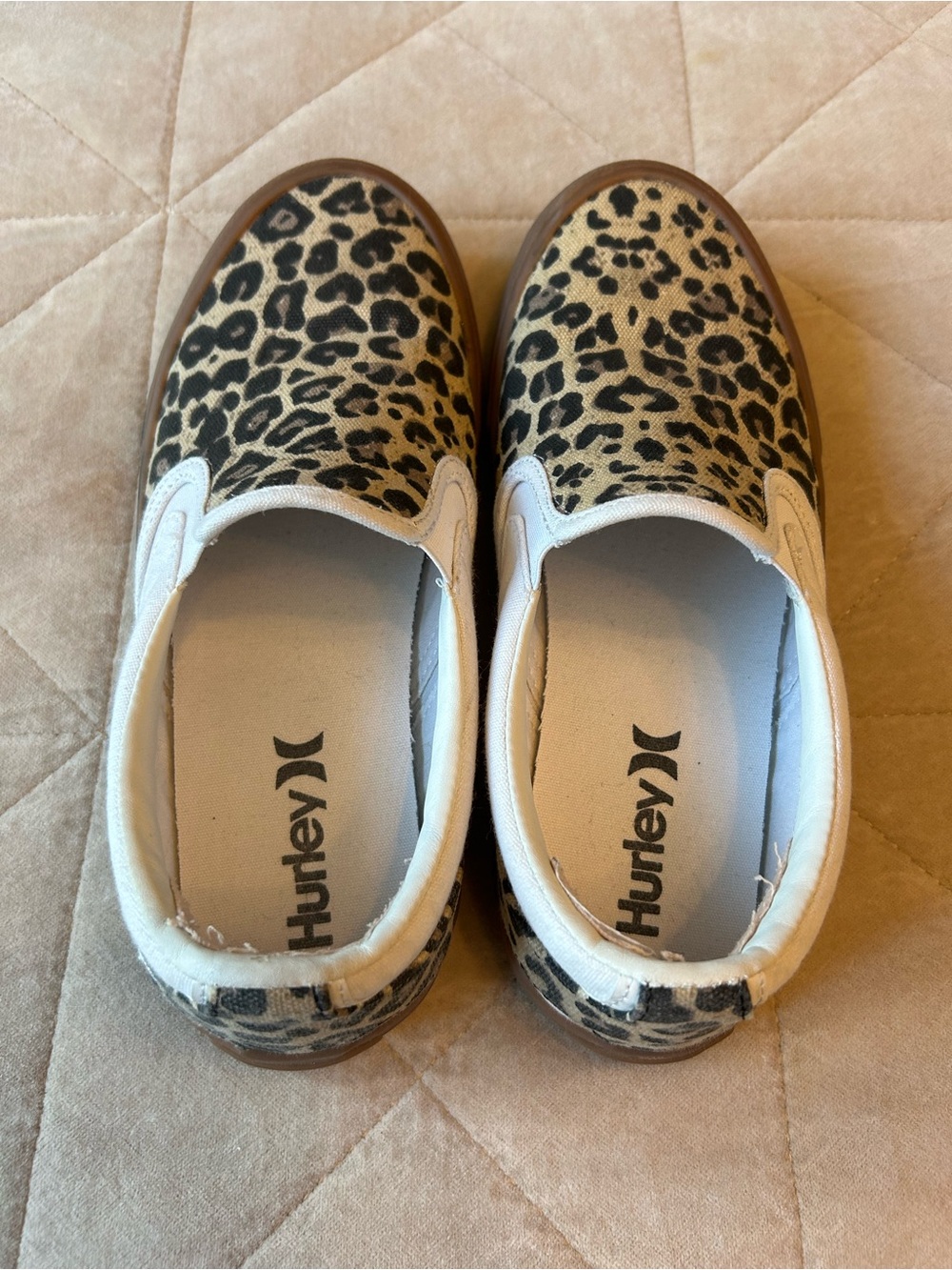 Hurley Leopard Print Slip-On Sneakers women’s US 7 - Picture 8 of 8